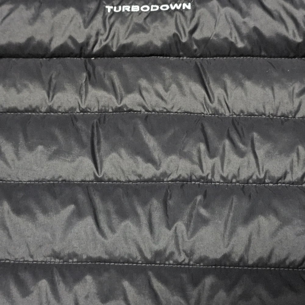 Columbia Black Men's Voodoo Falls 590 Turbodown Vest In Large OmniHeat, Like New